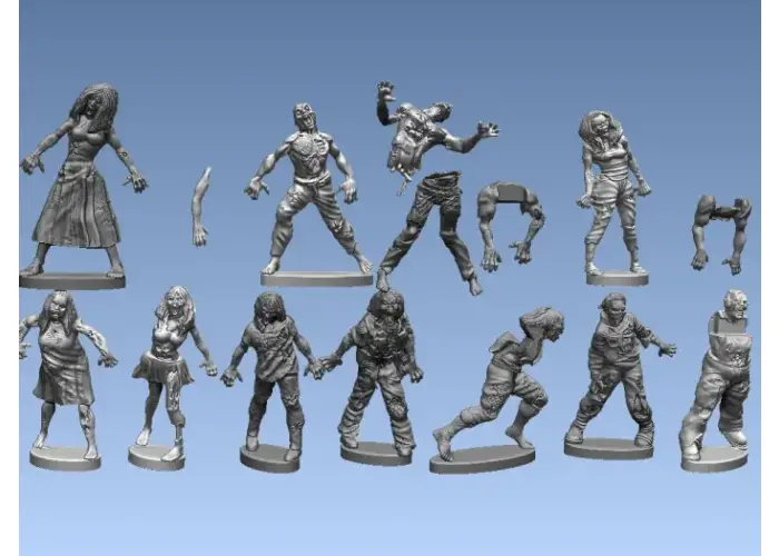 Zombies (STLs Only) 