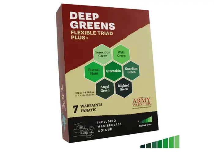 Flexible Triad PLUS+: Deep Greens