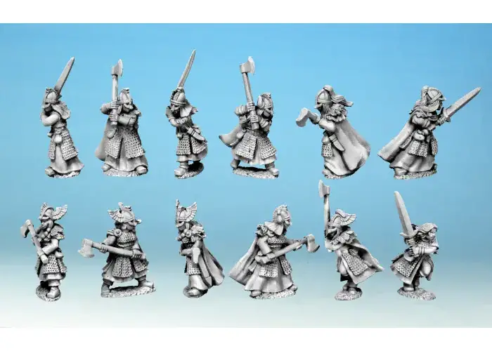 Valkyrie w/ 2 Handed Weapons (15mm)