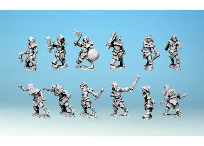 Bogmen w/ Hand Weapons (15mm)