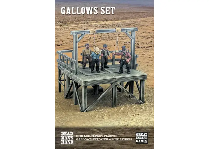 Dead Man's Hand Plastic Gallows