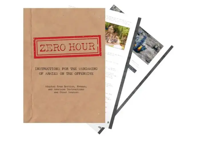 Zero Hour Miniature Wargame Rulebook
