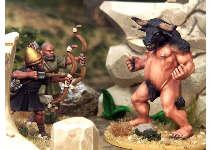 Warriors of Athena: Wave 1 Miniatures.