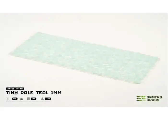 Tiny Tufts Pale Teal 1mm