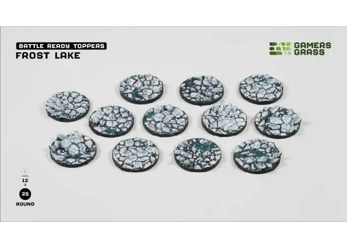 Frost Lake – Round 25mm (x12)