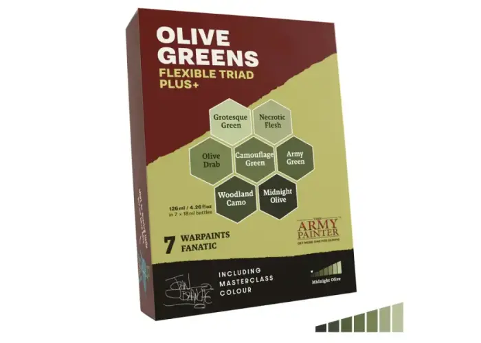 Flexible Triad PLUS+: Olive Greens