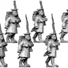 Photo of Russian Grenadiers in Forage Caps Advancing (CR09)