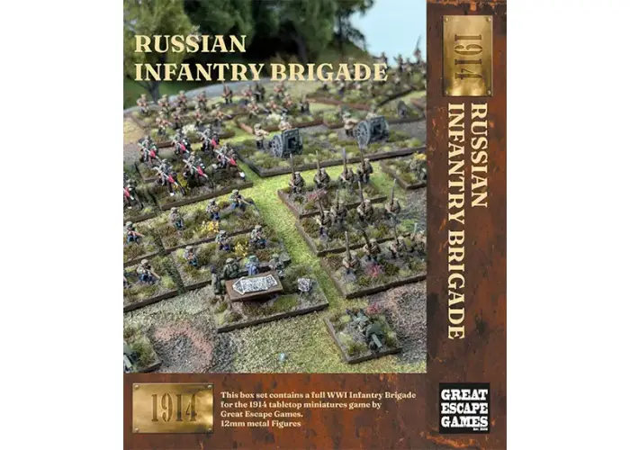 1914 Russian Infantry Brigade (Great Escape Games) 12mm 
