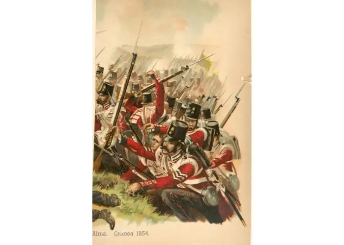 British Light/ Flank Company in Shako Firing.