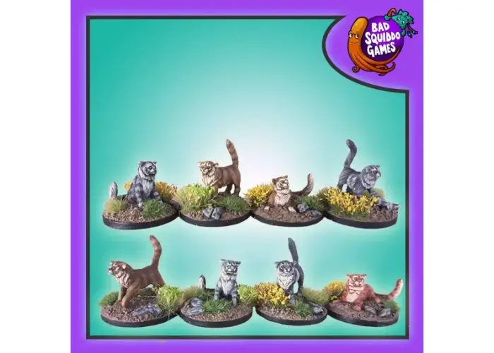 Skoggskattar (4 models)