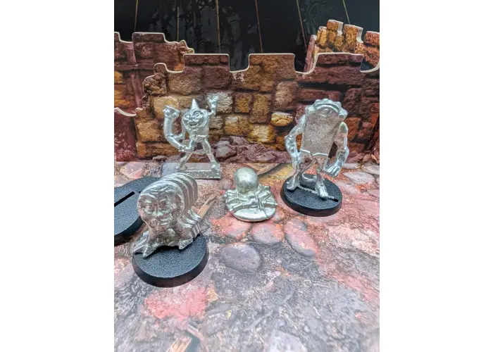 Liminal Horrors: Sun Rot Monster Pack, Set of 4 Metal Minis