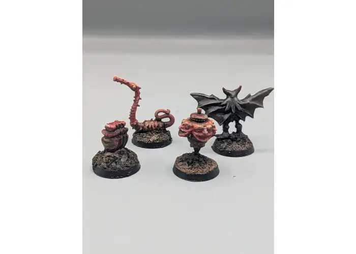 Frenetic Scourge: Sun Rot Monster Pack, Set of 4 Metal Minis