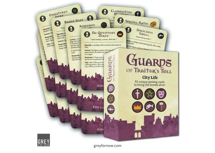 Guards of Traitor's Toll City Life card set