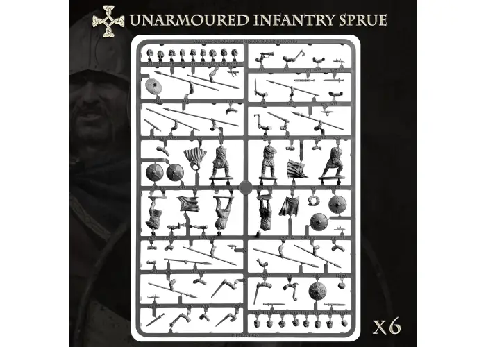 Carolingian Franks Unarmoured Infantry