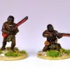 Photo of Matabele Warriors Firing Muskets (NSA1011)
