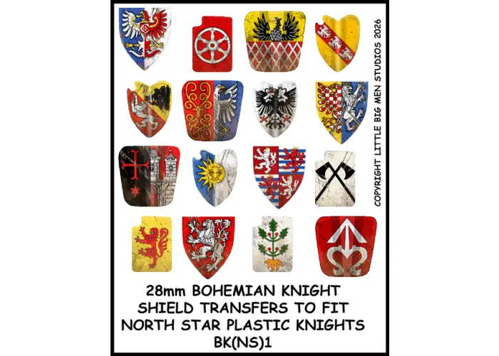 Bohemian Knights Shield Transfer #1 (Preorder)