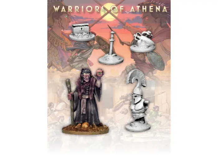 Warriors of Athena Wave 2 Figure Bundle. Nickstarter Special