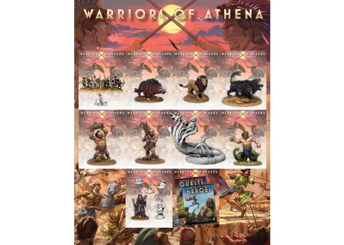 WoA Wave 2 Figures and Books. Nickstarter Special.
