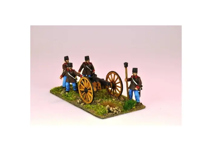 Austrian 4pdr. Artillery + Crew