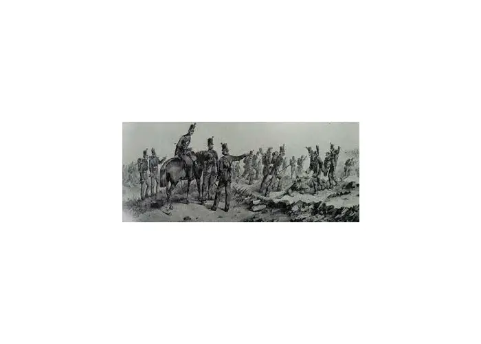 Rifle Brigade skirmishing