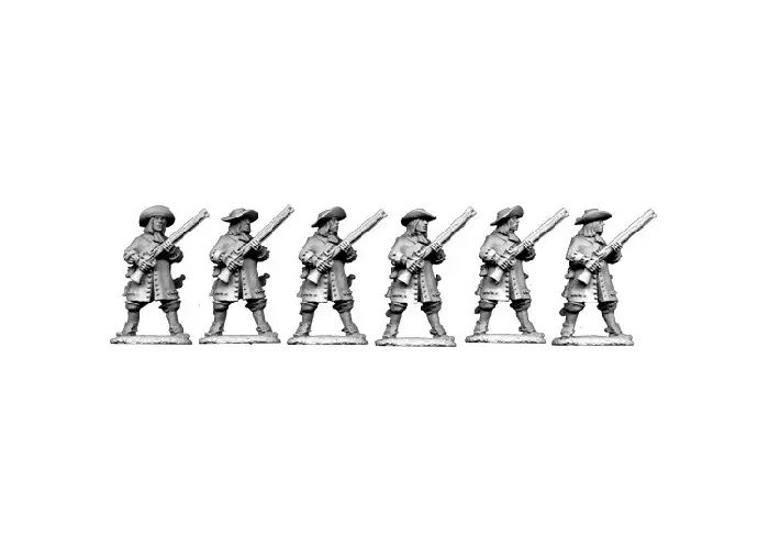 Dismounted Dragoons in Hat at Ready