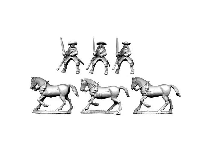 Cavalry in Buff Coat with Carbine