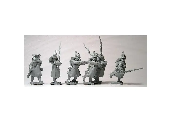 Russian NCOs Dressing the Ranks