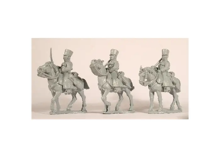 Russian Hussars in shakos