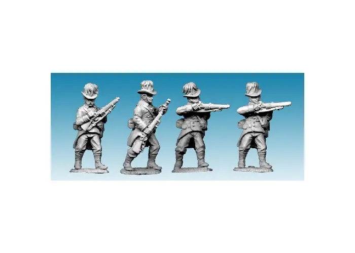 Austrian Jagers Skirmishing
