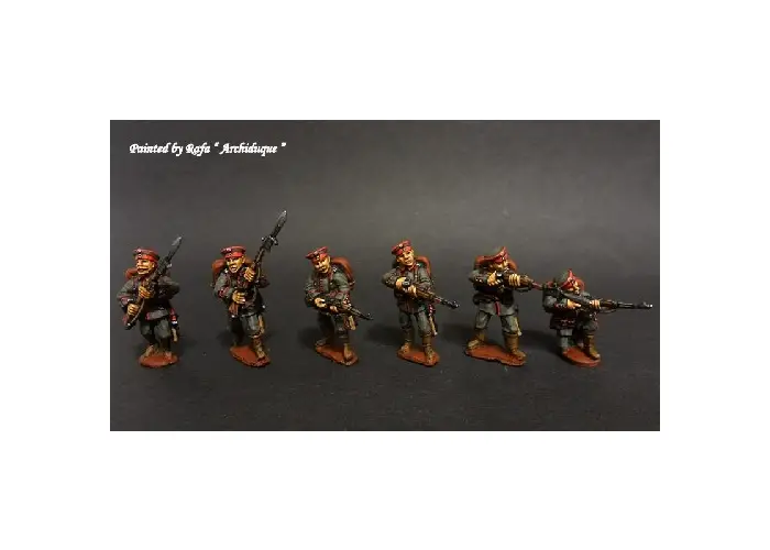 German Infantry in Feldmutze