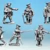 Photo of British Officers and NCOs (B100)