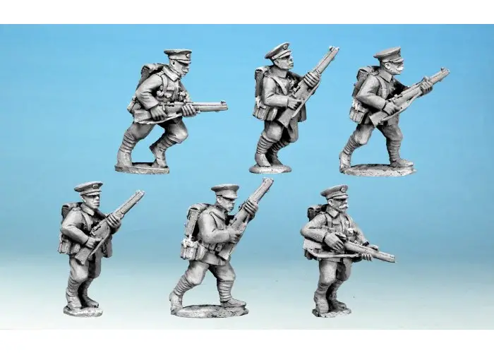 British Infantry Advancing