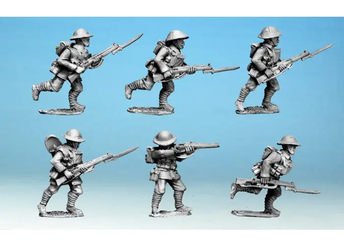 British Infantry Advancing