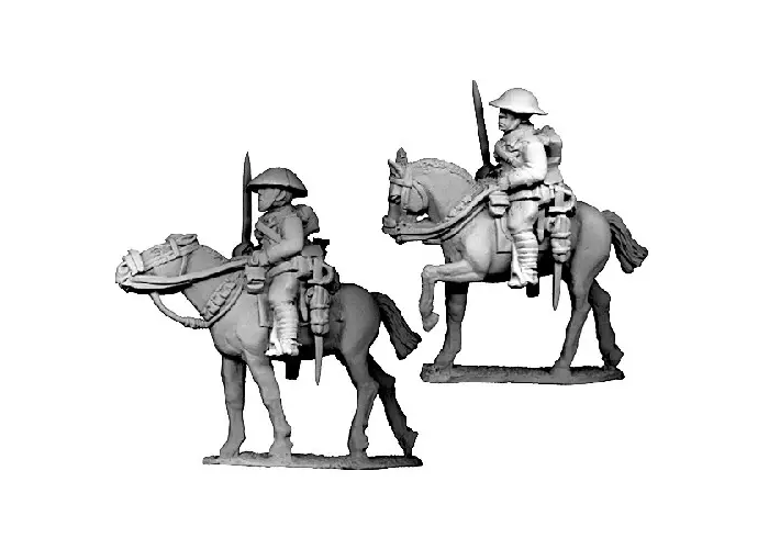 British Cavalry with Swords