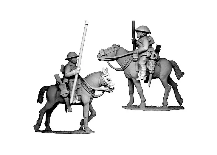 British Cavalry with Lances