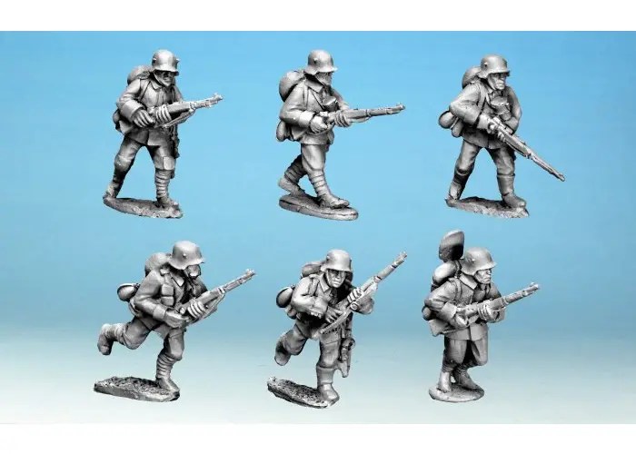 German Infantry in Assault Packs