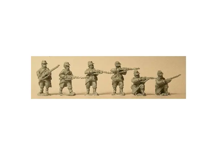 French Infantry Skirmishing in Light Equipment