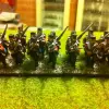 Photo of British Line Infantry Flank Company Charging (CB40)