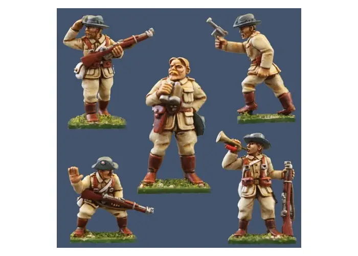German Colonial Officers and NCOs