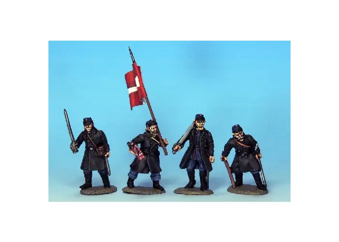 Danish Infantry Commanders 1864
