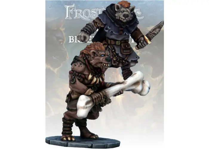 Gnoll Thief & Barbarian
