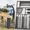 Photo of Renedra Railings with a Gate (RNRAILING)